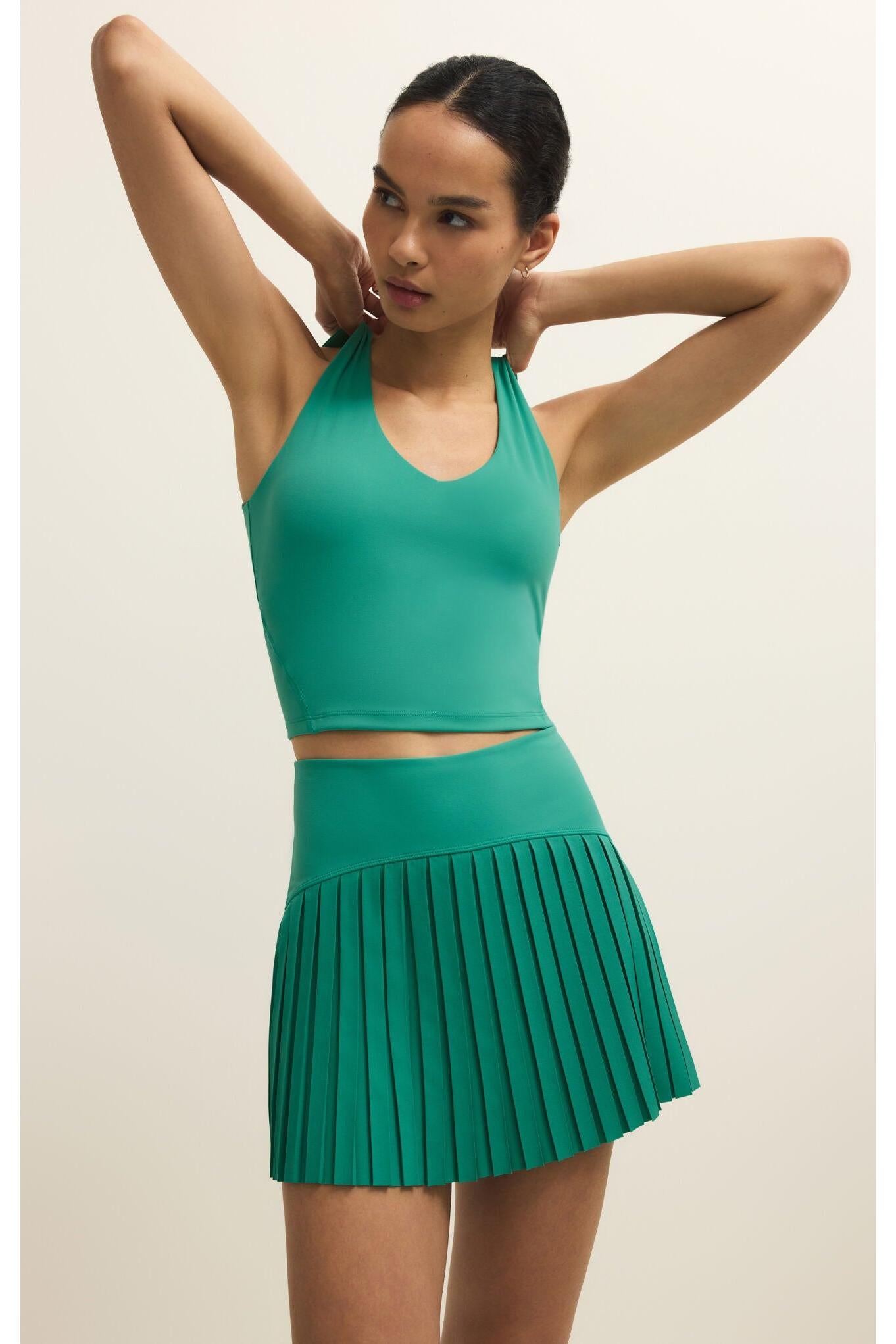 Z Supply Activewear Lotus Long Line Top in La Paloma-Camis/Tanks-Z Supply Activewear-Deja Nu Boutique, Women's Fashion Boutique in Lampasas, Texas