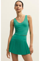 Z Supply Activewear Lotus Long Line Top in La Paloma-Camis/Tanks-Z Supply Activewear-Deja Nu Boutique, Women's Fashion Boutique in Lampasas, Texas