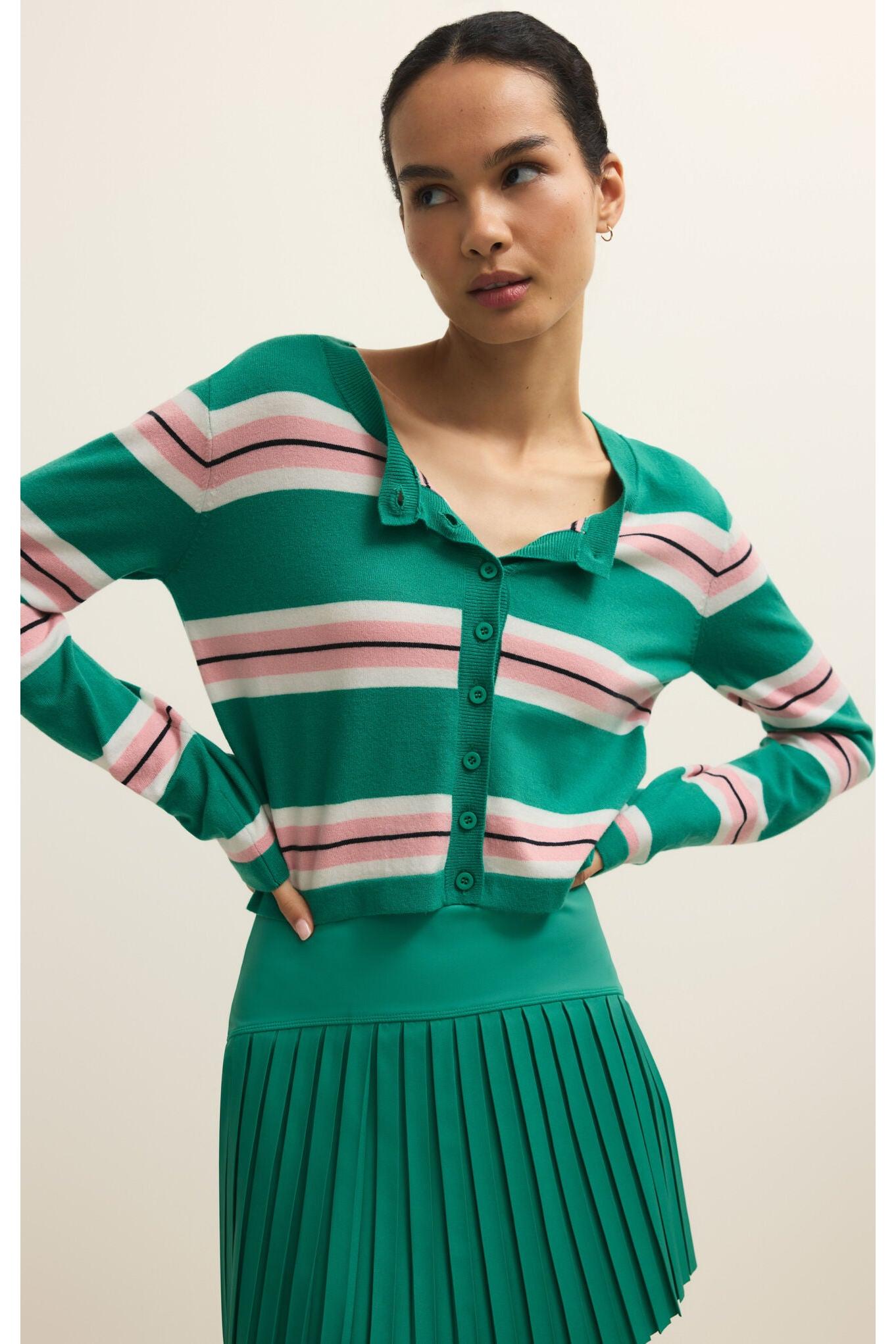 Z Supply Activewear On Par Cardigan in La Paloma-Cardigans & Kimonos-Z Supply Activewear-Deja Nu Boutique, Women's Fashion Boutique in Lampasas, Texas