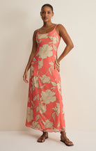 Z Supply Charisma Bloom Midi Dress in Gelato Floral-Maxi Dresses-Z Supply-Deja Nu Boutique, Women's Fashion Boutique in Lampasas, Texas