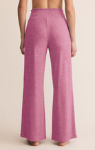 Z Supply Lounge Dawn Smocked Pant in Sweet Plum-Bottoms-Z Supply Lounge-Deja Nu Boutique, Women's Fashion Boutique in Lampasas, Texas