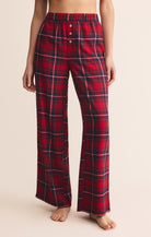 Z Supply Lounge Hangout Plaid Pant-bottoms-Z Supply Lounge-Deja Nu Boutique, Women's Fashion Boutique in Lampasas, Texas