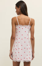 Z Supply Lounge Little Things Heart Chemise in Pink Marshmallow-chemise-Z Supply Lounge-Deja Nu Boutique, Women's Fashion Boutique in Lampasas, Texas
