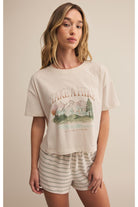 Z Supply Lounge Vintage Wanderlust Tee In Crystal-Tops-Z Supply Lounge-Deja Nu Boutique, Women's Fashion Boutique in Lampasas, Texas