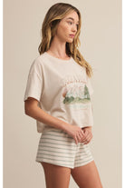 Z Supply Lounge Vintage Wanderlust Tee In Crystal-Tops-Z Supply Lounge-Deja Nu Boutique, Women's Fashion Boutique in Lampasas, Texas