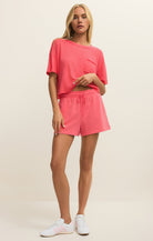 Z Supply Activewear Everyday Pocket Tee in Paloma-T-Shirts-Z Supply Activewear-Deja Nu Boutique, Women's Fashion Boutique in Lampasas, Texas