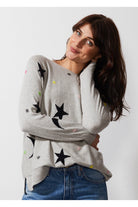 Zaket & Plover – Starry Night Sweater - Marl-Sweaters-Zaket & Plover-Deja Nu Boutique, Women's Fashion Boutique in Lampasas, Texas