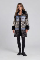 Adore Mixed Media Faux Fur Trim Jacket-Outerwear-Adore-Deja Nu Boutique, Women's Fashion Boutique in Lampasas, Texas