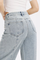 Bayeas Berlin High Rise Barrel Jeans with Pearl Embellishment-Jeans-Bayeas-Deja Nu Boutique, Women's Fashion Boutique in Lampasas, Texas