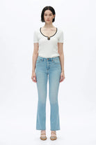 Bayeas High Rise Rhinestone Jeans in Light Blue Star Studded-Jeans-Bayeas-Deja Nu Boutique, Women's Fashion Boutique in Lampasas, Texas