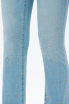 Bayeas High Rise Rhinestone Jeans in Light Blue Star Studded-Jeans-Bayeas-Deja Nu Boutique, Women's Fashion Boutique in Lampasas, Texas