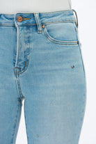 Bayeas High Rise Rhinestone Jeans in Light Blue Star Studded-Jeans-Bayeas-Deja Nu Boutique, Women's Fashion Boutique in Lampasas, Texas