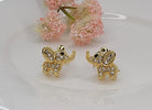 Betty Oh! Elephant Post Earrings-Earrings-Betty Oh!-Deja Nu Boutique, Women's Fashion Boutique in Lampasas, Texas