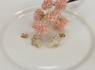 Betty Oh! Paws with Cubic Zirconia Post Earrings-Earrings-Betty Oh!-Deja Nu Boutique, Women's Fashion Boutique in Lampasas, Texas