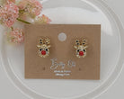 Betty Oh! Reindeer Post Earrings-Earrings-Betty Oh!-Deja Nu Boutique, Women's Fashion Boutique in Lampasas, Texas