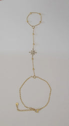 Betty Oh! Stardust Hand Chain Waterproof Bracelet-Bracelets-Betty Oh!-Deja Nu Boutique, Women's Fashion Boutique in Lampasas, Texas