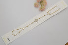 Betty Oh! Stardust Hand Chain Waterproof Bracelet-Bracelets-Betty Oh!-Deja Nu Boutique, Women's Fashion Boutique in Lampasas, Texas
