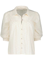 Bishop + Young Esme Eyelet Blouse in Ivory-Tops-Bishop And Young-Deja Nu Boutique, Women's Fashion Boutique in Lampasas, Texas