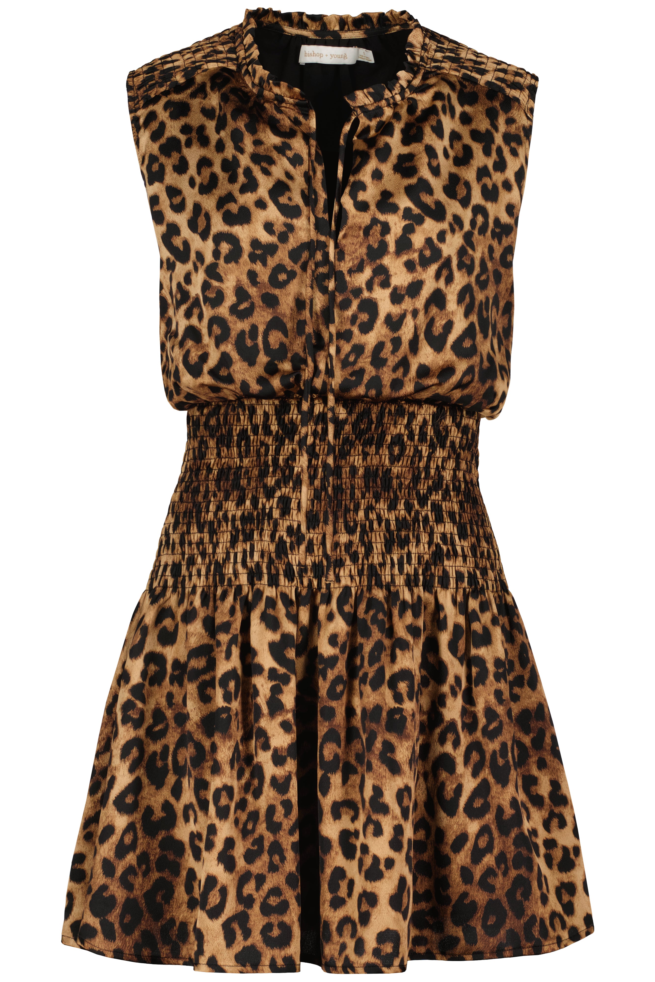 Bishop + Young Marmont Sleeveless Dress – Leopard Print-Deja Nu Tx-Deja Nu Boutique, Women's Fashion Boutique in Lampasas, Texas