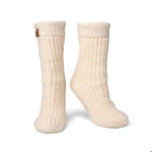 Britt's Knits® Juneau Waffle Knit Slipper Socks-slipper socks-Britt's Knits®-Deja Nu Boutique, Women's Fashion Boutique in Lampasas, Texas