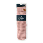 Britt's Knits® Juneau Waffle Knit Slipper Socks-slipper socks-Britt's Knits®-Deja Nu Boutique, Women's Fashion Boutique in Lampasas, Texas