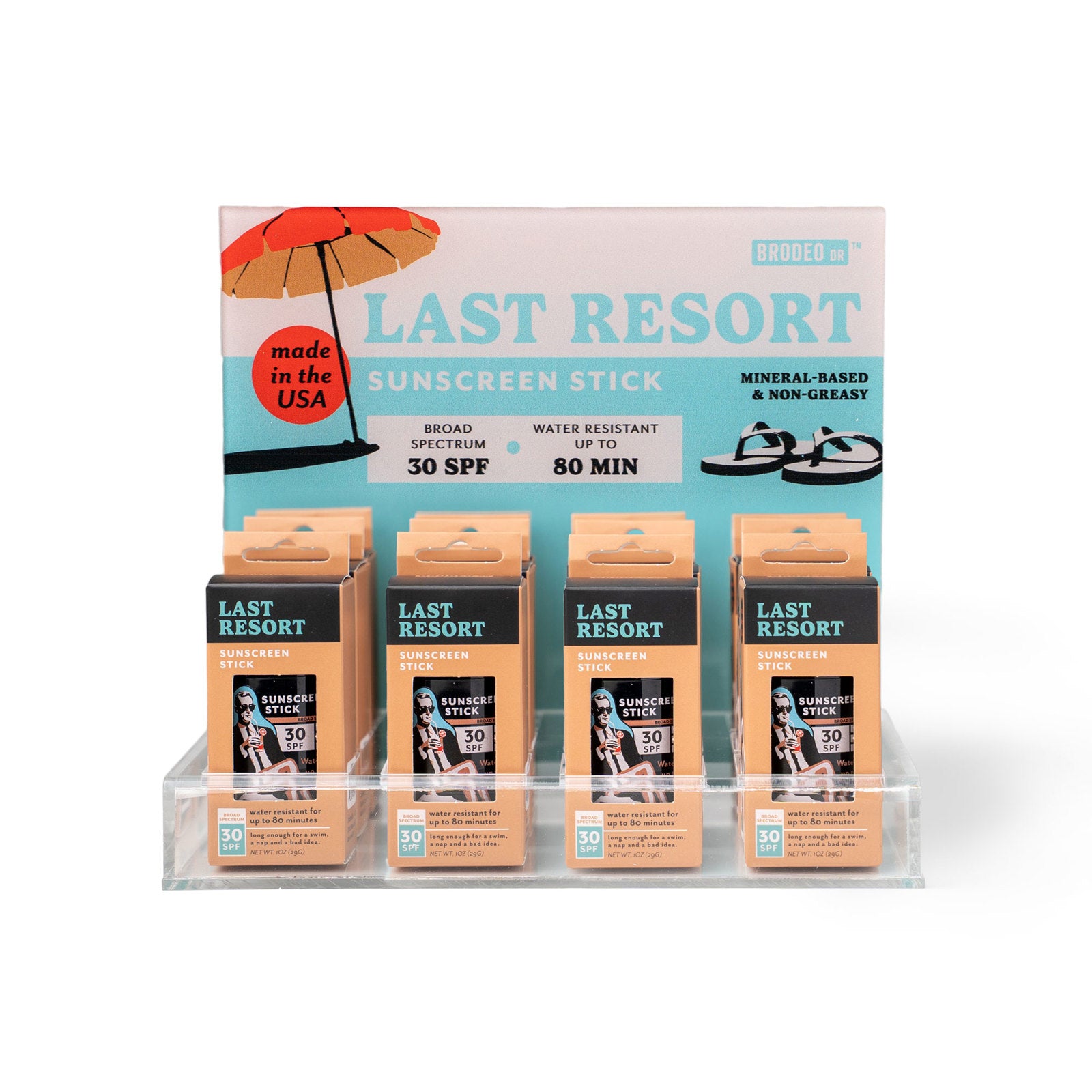Brodeo Drive™ Last Resort Sunscreen Stick-Sunscreen-Brodeo Drive-Deja Nu Boutique, Women's Fashion Boutique in Lampasas, Texas