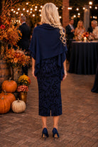 Dolma Cashmere Solid Scarf/Wrap in Navy-Scarf-Dolma-Deja Nu Boutique, Women's Fashion Boutique in Lampasas, Texas