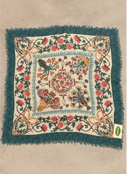 Dolma Wool Blend Square Scarf-Scarf-Dolma-Deja Nu Boutique, Women's Fashion Boutique in Lampasas, Texas