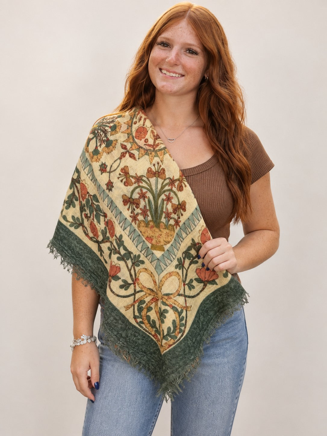Dolma Wool Blend Square Scarf-Scarf-Dolma-Deja Nu Boutique, Women's Fashion Boutique in Lampasas, Texas