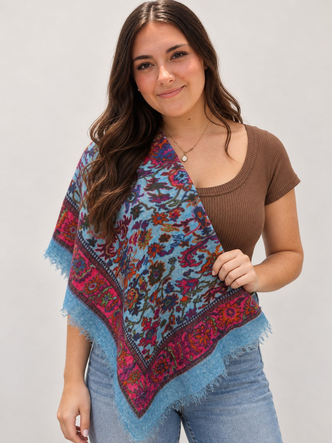Dolma Wool Blend Square Scarf-Scarf-Dolma-Deja Nu Boutique, Women's Fashion Boutique in Lampasas, Texas