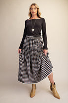 Easel Lilac or Charcoal Washed Rib Knit Top-Tops-Easel-Deja Nu Boutique, Women's Fashion Boutique in Lampasas, Texas