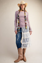 Easel Lilac Washed Rib Knit Top-Tops-Easel-Deja Nu Boutique, Women's Fashion Boutique in Lampasas, Texas