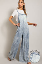 ee:some Washed Tie Dye Tencel Jumpsuit-Rompers & Jumpsuits-ee:some-Deja Nu Boutique, Women's Fashion Boutique in Lampasas, Texas