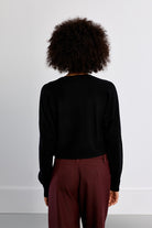 Elan Black Studded Knit Sweater-Sweaters-Molly Bracken-Deja Nu Boutique, Women's Fashion Boutique in Lampasas, Texas