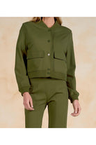 Elan Olive Utility Jacket-Jackets-elan-Deja Nu Boutique, Women's Fashion Boutique in Lampasas, Texas