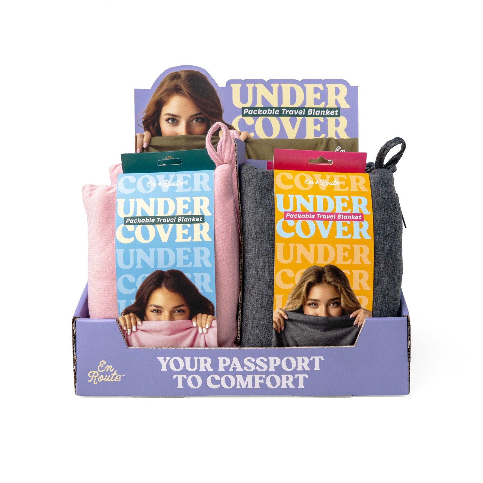 En Route™ Under Cover Packable Travel Blanket-Blanket-En Route-Deja Nu Boutique, Women's Fashion Boutique in Lampasas, Texas
