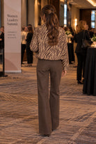 Entro Zebra Print Draped Open Front Jacket-Outerwear-entro-Deja Nu Boutique, Women's Fashion Boutique in Lampasas, Texas