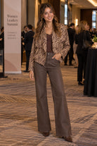 Entro Zebra Print Draped Open Front Jacket-Outerwear-entro-Deja Nu Boutique, Women's Fashion Boutique in Lampasas, Texas