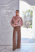 Fate Brown Washed Wide Leg Pants-Bottoms-Fate-Deja Nu Boutique, Women's Fashion Boutique in Lampasas, Texas