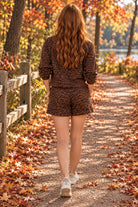Gabrielle by Molly Bracken Colette Leopard Print Shorts-Athleisurewear-Gabrielle-Deja Nu Boutique, Women's Fashion Boutique in Lampasas, Texas