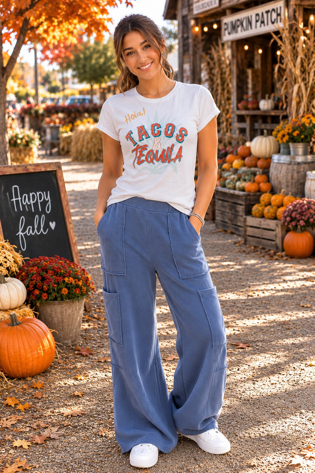 Hyfve Double Zero Mineral Wash Cargo Pocket Pants in Navy-Pants-Hyfve Double Zero-Deja Nu Boutique, Women's Fashion Boutique in Lampasas, Texas