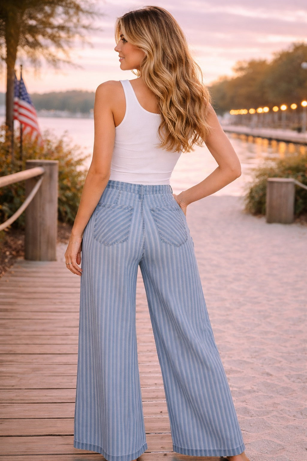 Kut from the Kloth Ryan High Rise Wide Leg Pants-Jeans-Kut from the Kloth-Deja Nu Boutique, Women's Fashion Boutique in Lampasas, Texas