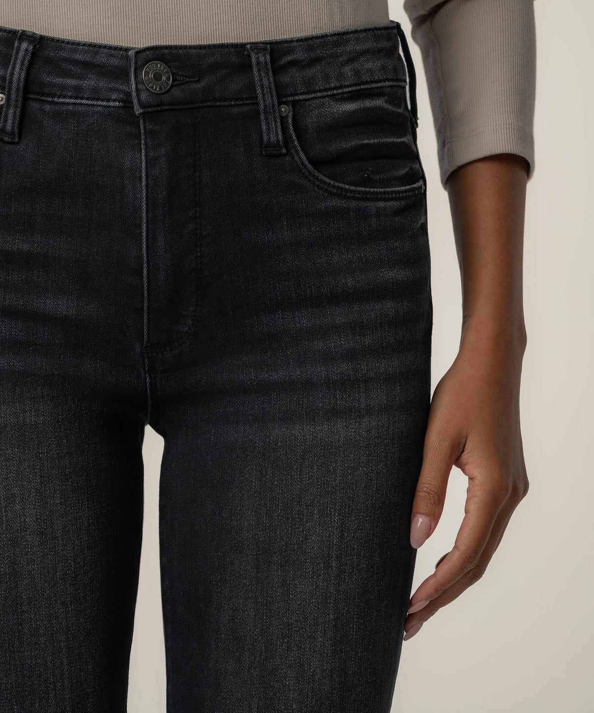 Kut from the Kloth Ana High Rise Flare Jeans in Intellect Wash-Jeans-Kut from the Kloth-Deja Nu Boutique, Women's Fashion Boutique in Lampasas, Texas