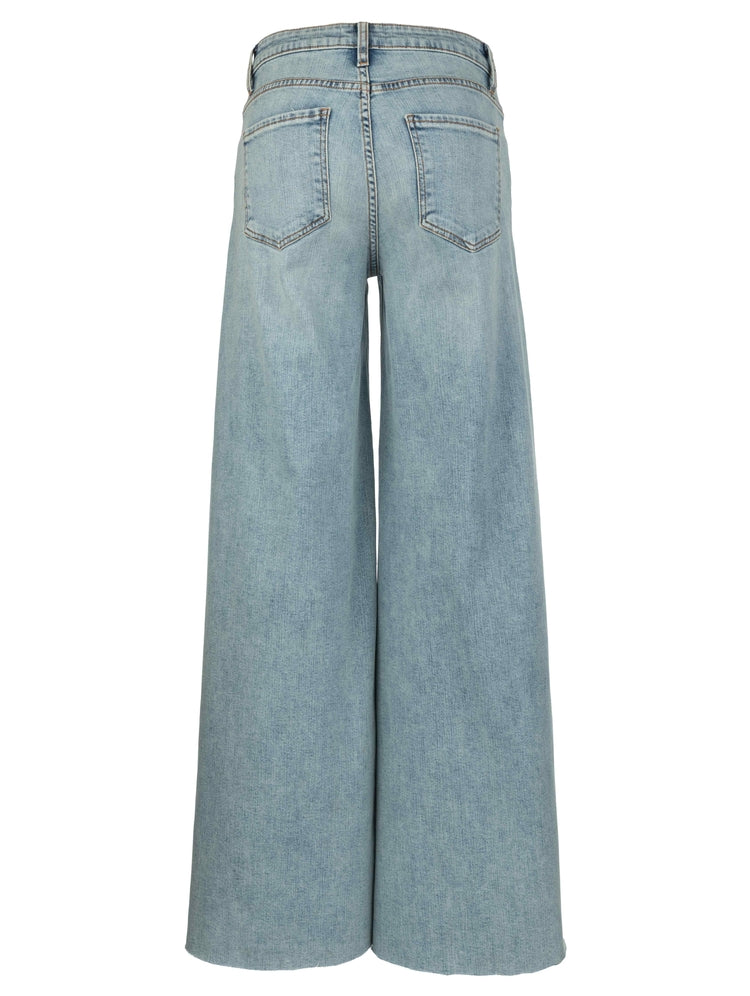 Kut from the Kloth Blake High Rise Fab Ab Super Wide Leg Jeans – Transcendent Wash-Jeans-Kut from the Kloth-Deja Nu Boutique, Women's Fashion Boutique in Lampasas, Texas