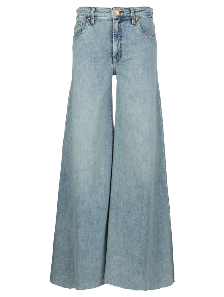 Kut from the Kloth Blake High Rise Fab Ab Super Wide Leg Jeans – Transcendent Wash-Jeans-Kut from the Kloth-Deja Nu Boutique, Women's Fashion Boutique in Lampasas, Texas
