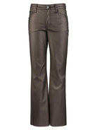 Kut from the Kloth Kelly High Rise Fab Ab Kick Flare Inset Leg Pants in Pearl Brown-Jeans-Kut from the Kloth-Deja Nu Boutique, Women's Fashion Boutique in Lampasas, Texas