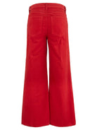 Kut from the Kloth Meg High Rise Wide Leg Corduroy in Ruby Red-Jeans-Kut from the Kloth-Deja Nu Boutique, Women's Fashion Boutique in Lampasas, Texas