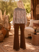 Kut from the Kloth Nutmeg High Rise Corduroy Wide Leg Jeans-Pants-Kut from the Kloth-Deja Nu Boutique, Women's Fashion Boutique in Lampasas, Texas