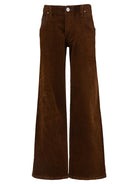 Kut from the Kloth Nutmeg High Rise Corduroy Wide Leg Jeans-Pants-Kut from the Kloth-Deja Nu Boutique, Women's Fashion Boutique in Lampasas, Texas