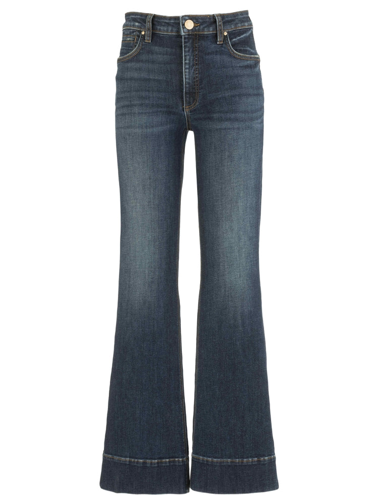 Kut from the Kloth Stella High Rise Fab Ab Flare Jeans in Charmer-Jeans-Kut from the Kloth-Deja Nu Boutique, Women's Fashion Boutique in Lampasas, Texas